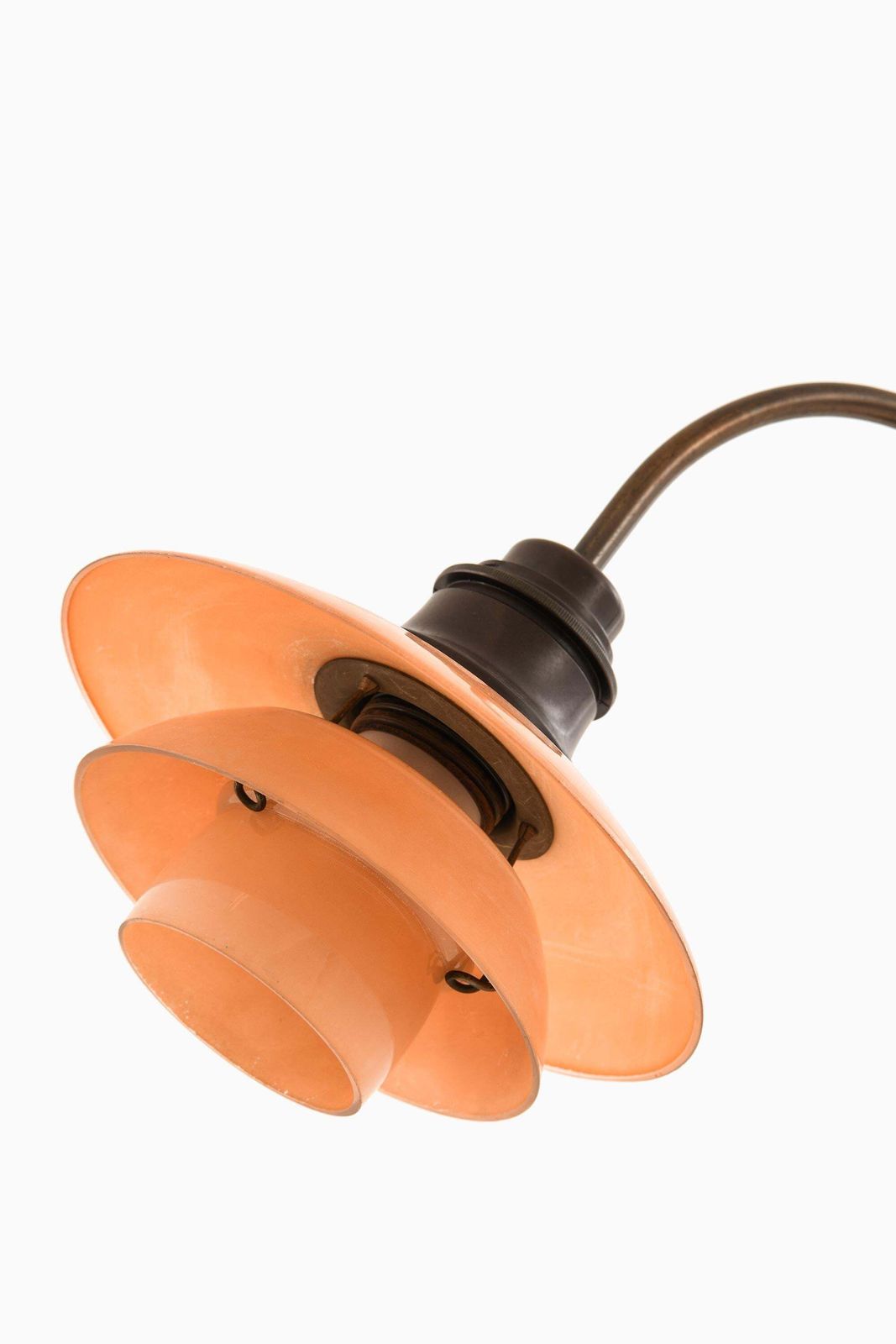 Ph Piano Table Lamp In Brass And Glass By Poul Henningsen, 1930s photo 101810.0