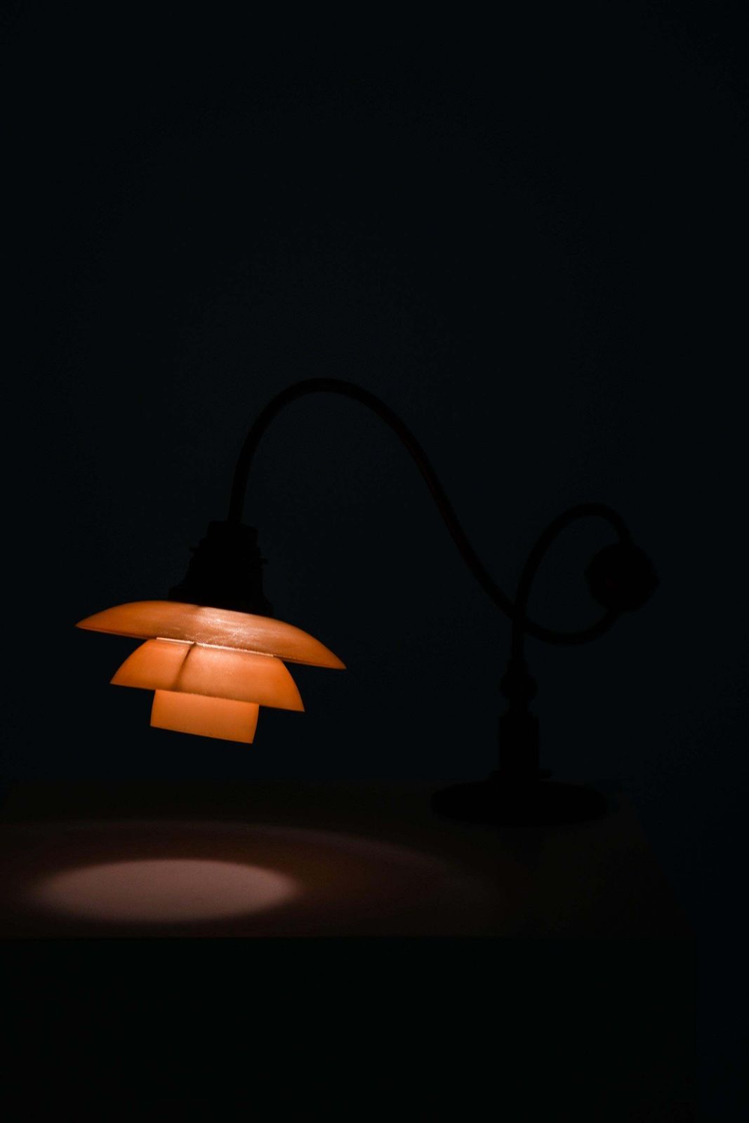 photo buy Ph Piano Table Lamp In Brass And Glass By Poul Henningsen, 1930s