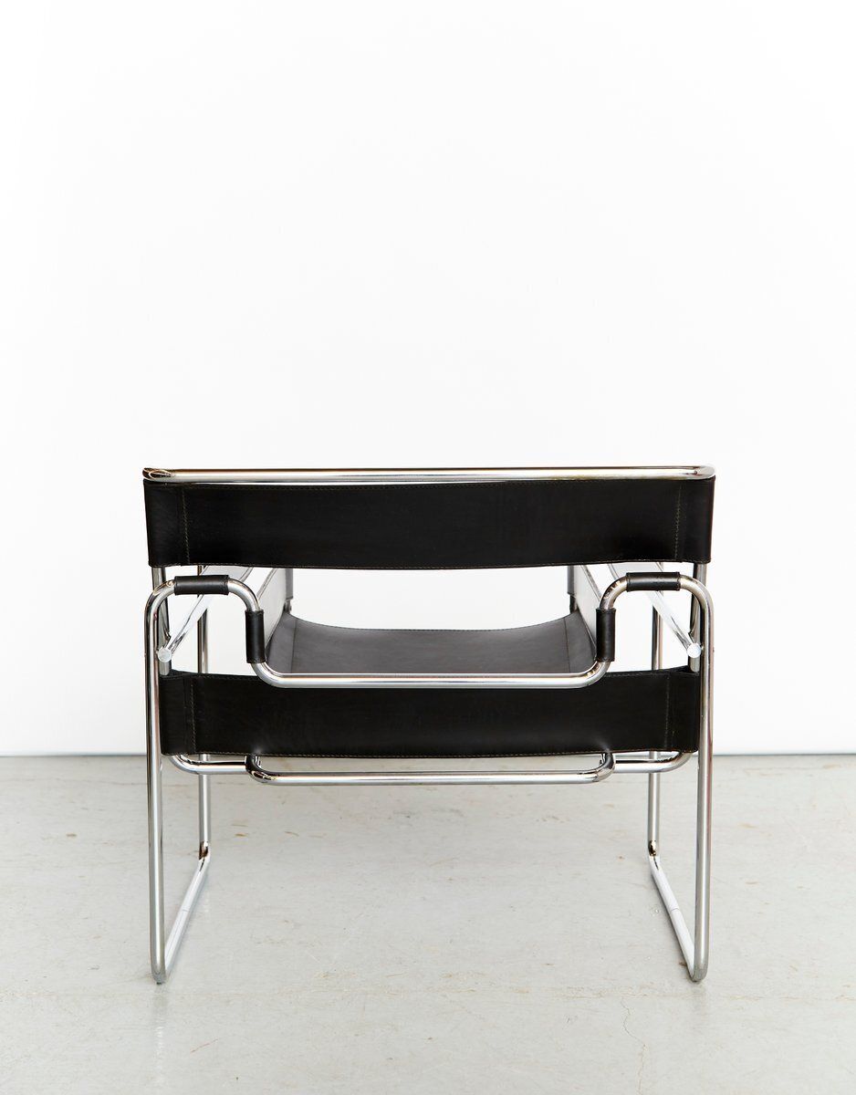B3 Wassily Chair By Marcel Breuer For Gavina, 1970s photo for sale