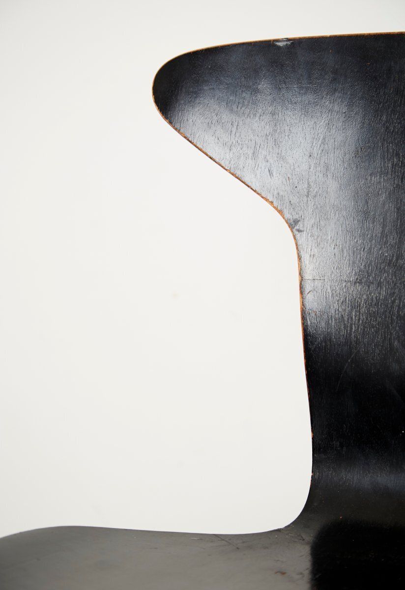 photo vinterior Model 3115 Mosquito Munkegaard School Chair By Arne Jacobsen For Fritz Hansen, 1960s