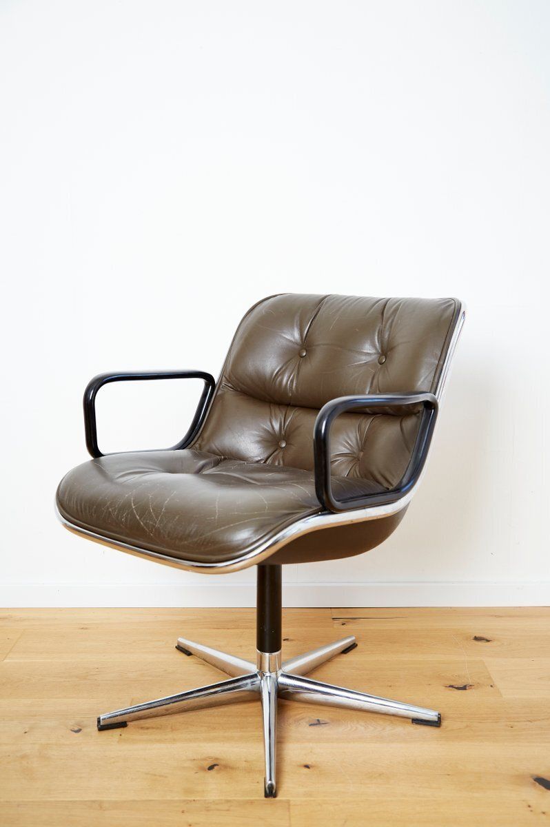 Executive Chair By Charles Pollock For Knoll International, 1960s photo for sale