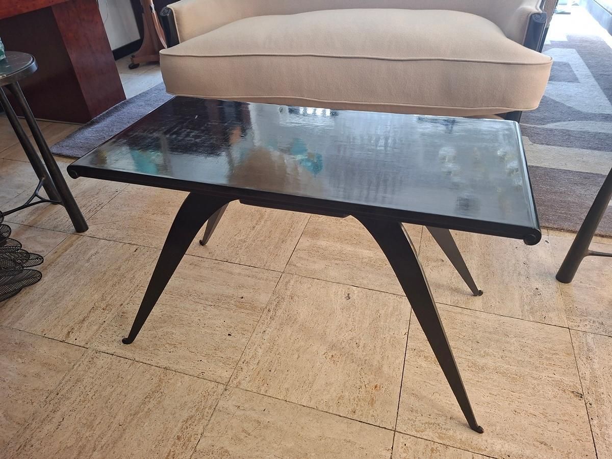 Alfred Porteneuve Coffe Table, Ducharne Model After Rulhmann photo for sale