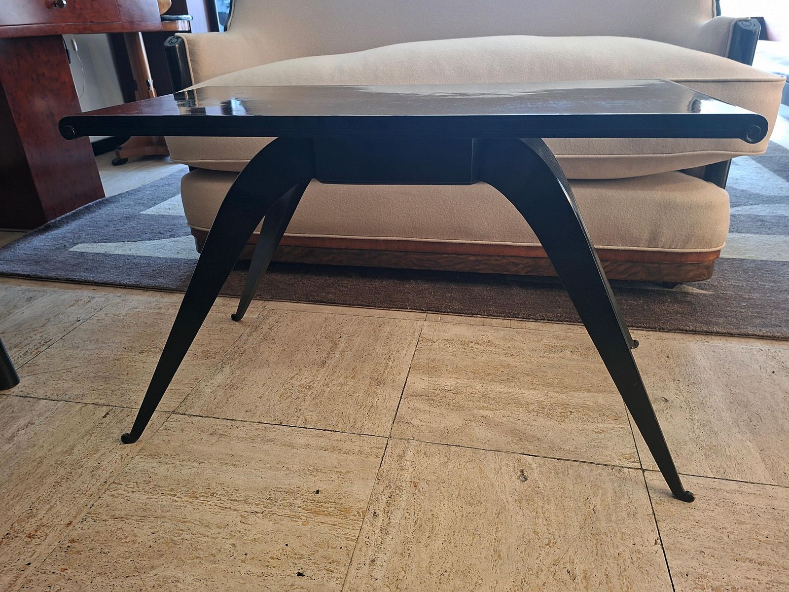Furniture Alfred Porteneuve Coffe Table, Ducharne Model After Rulhmann photo