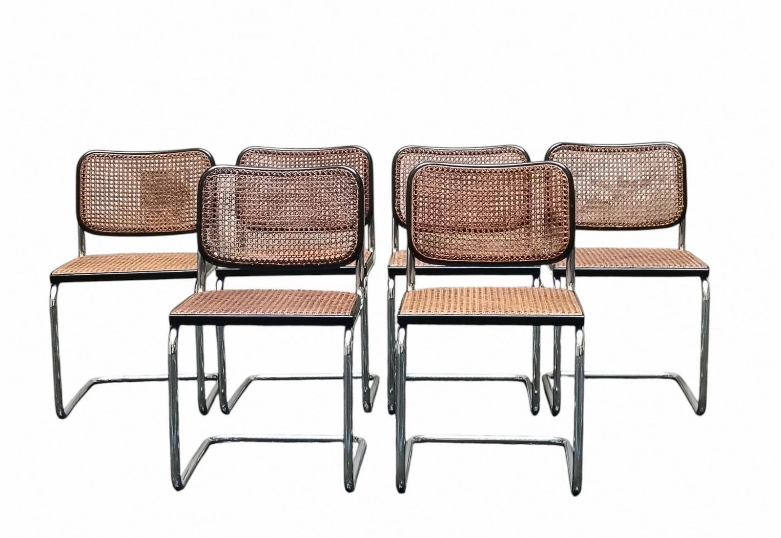Marcel Breuer Per Gavina Set Of Four Cesca Chairs, Italy 1970s photo Furniture