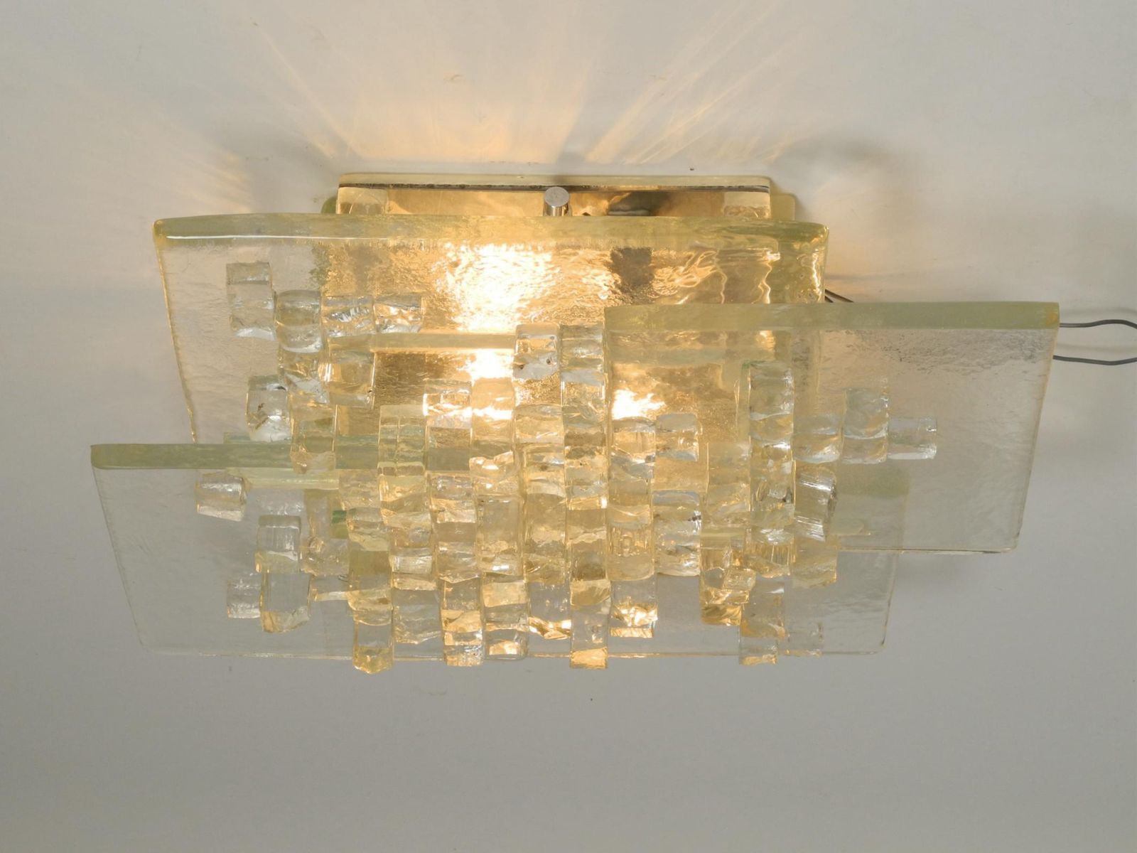 Wall Lamp Made Of Murano Glass By Albano Poli For Poliarte, Italy, 1970s photo buy