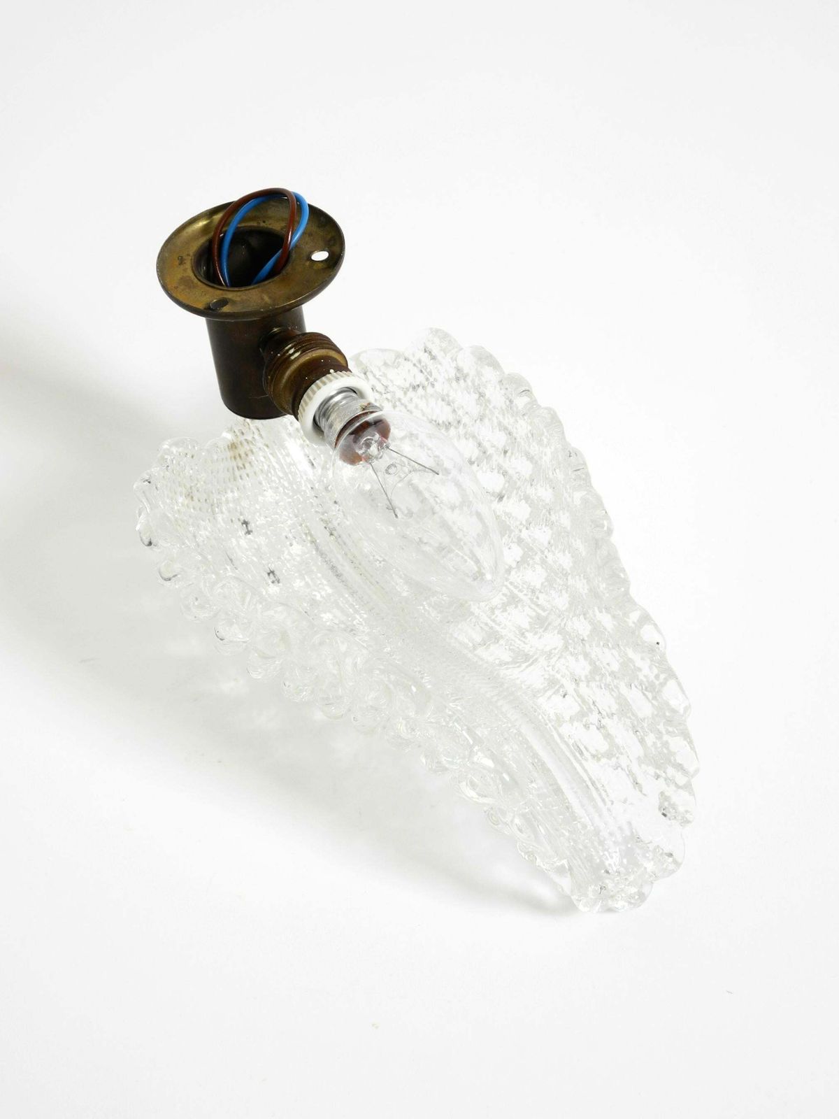 photo furniture Original 1960s Italian Barovier & Toso Murano Glass Wall Lamp