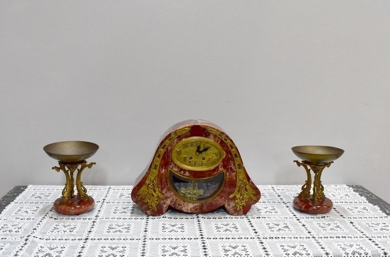 Art Deco Fireplace Set 20th