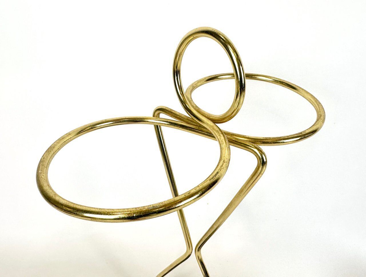 Mid Century Austrian Cast Iron And Brass Umbrella Stand, 1960s photo for sale