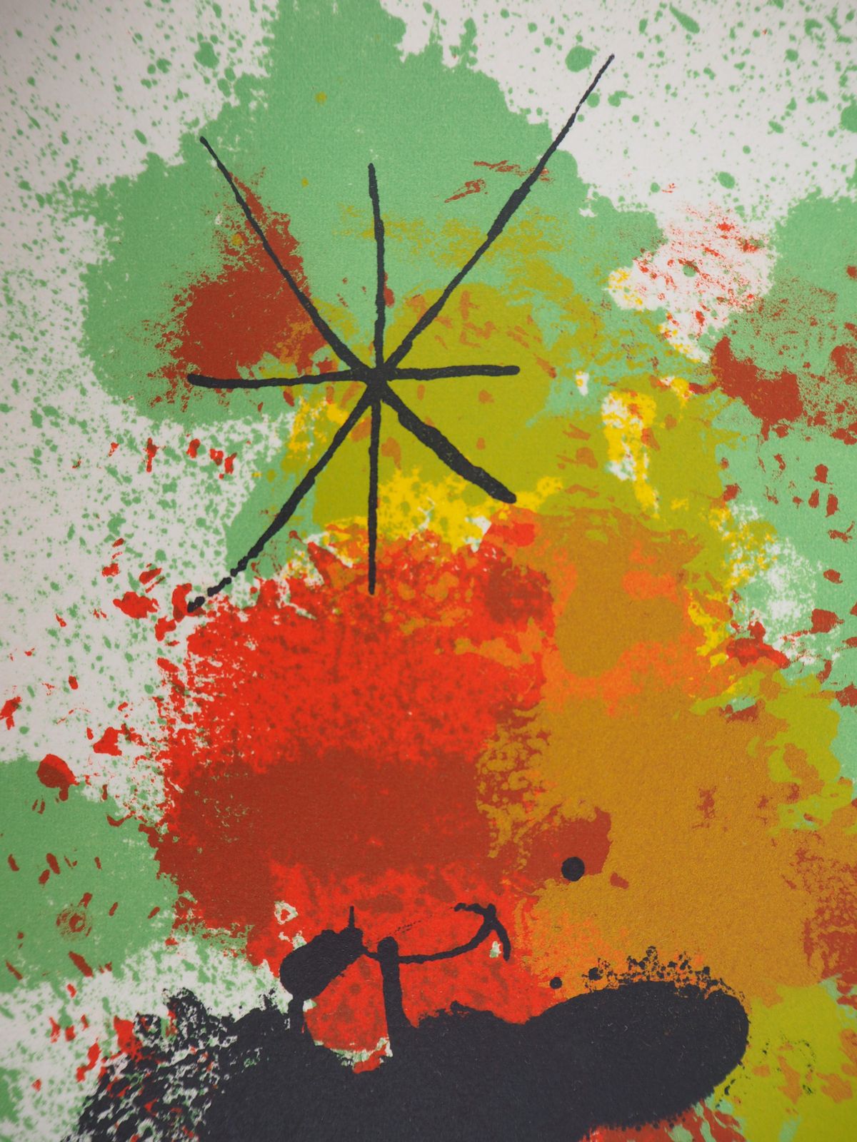 Joan Mirócomposition With Stars   Original Lithograph (Mourlot #332)1964 photo Art