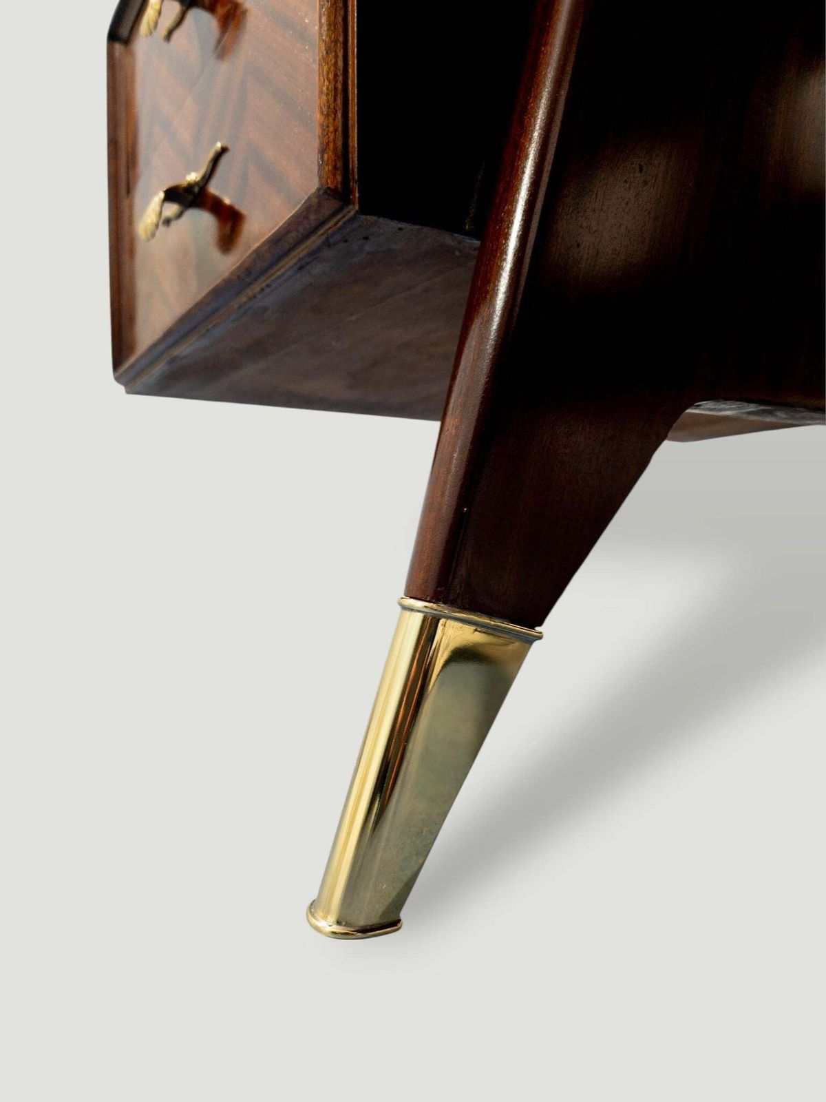photo vinterior Italian Mid Century Executive Desk Designed By Vittorio Dassi, 1950s