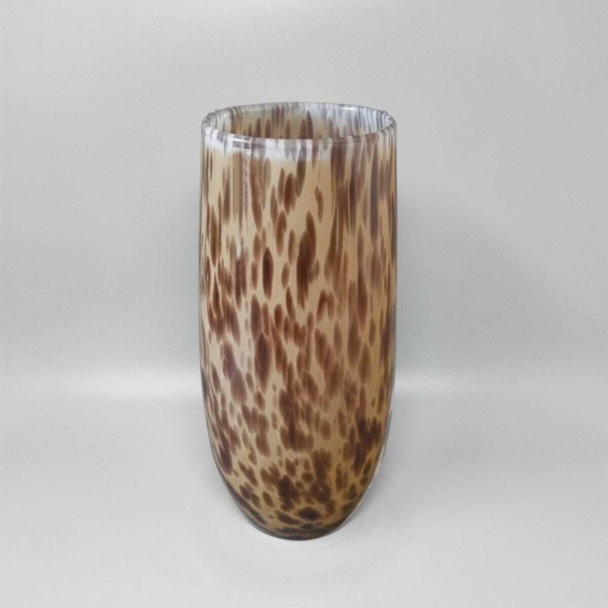 1970s Luxury Handcrafted Vase In Murano Glass By Maestro Del Vetro. photo furniture