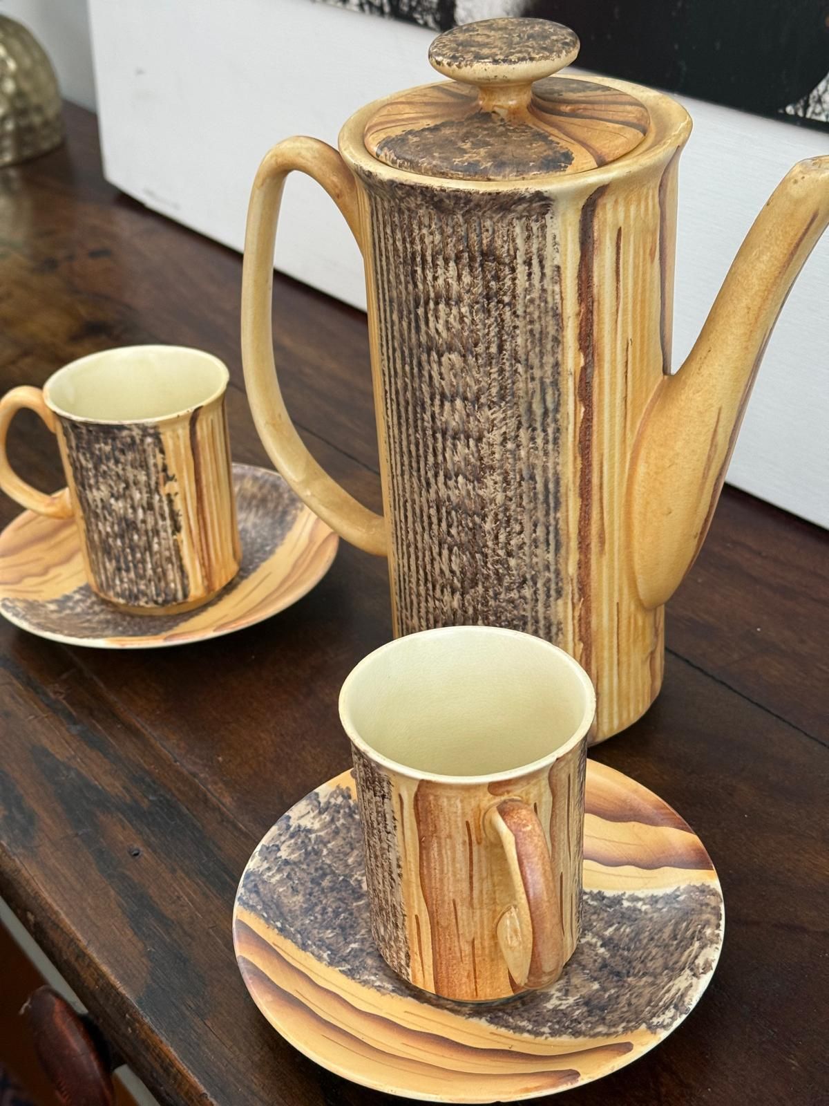 1960s Price & Kensington “Phoenician” Pottery Coffee Set photo 75.0