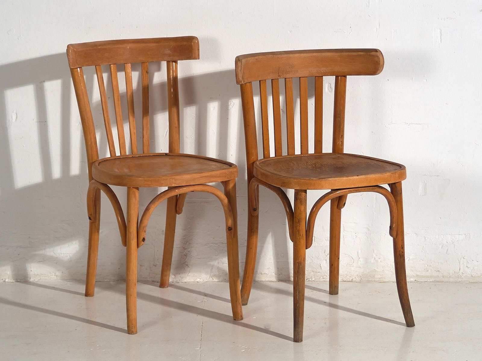Antique Thonet Bistro Chairs (C.1920). Set Of 6 Pieces #4 photo 921.0