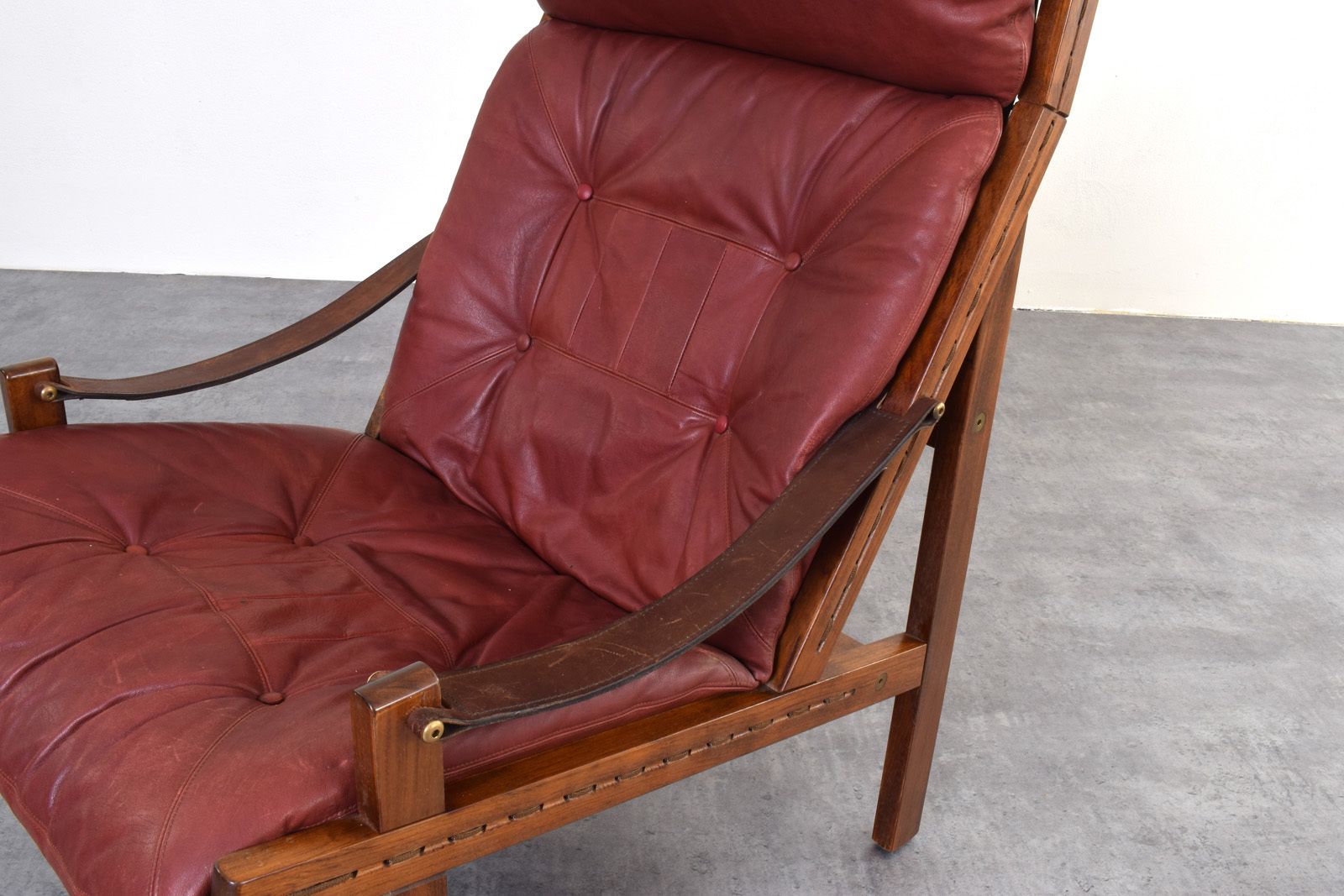 photo furniture Mid Century Hunter Lounge Chair By Torbjørn Afdal For Bruksbo, 1960s.