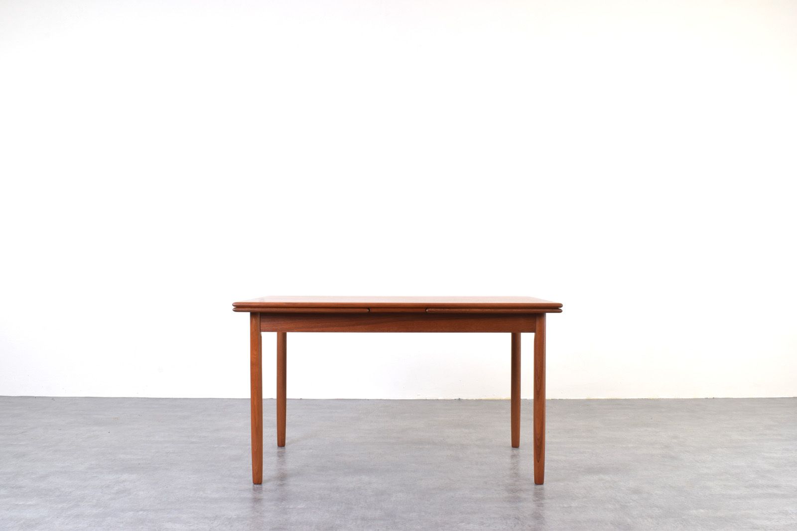 Mid Century Danish Teak Extendable Dining Table, 1960s. photo for sale