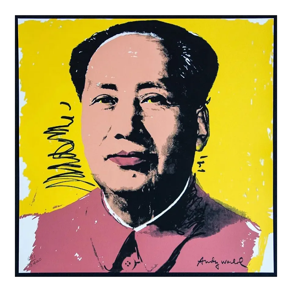1986 Carnegie Museum Of Art After Andy Warhol "Mao" Lithograph