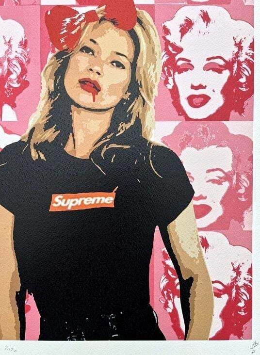 Death Nyc   Kate Moss And Marilyn Monroe   Limited Edition With Certificate photo Art