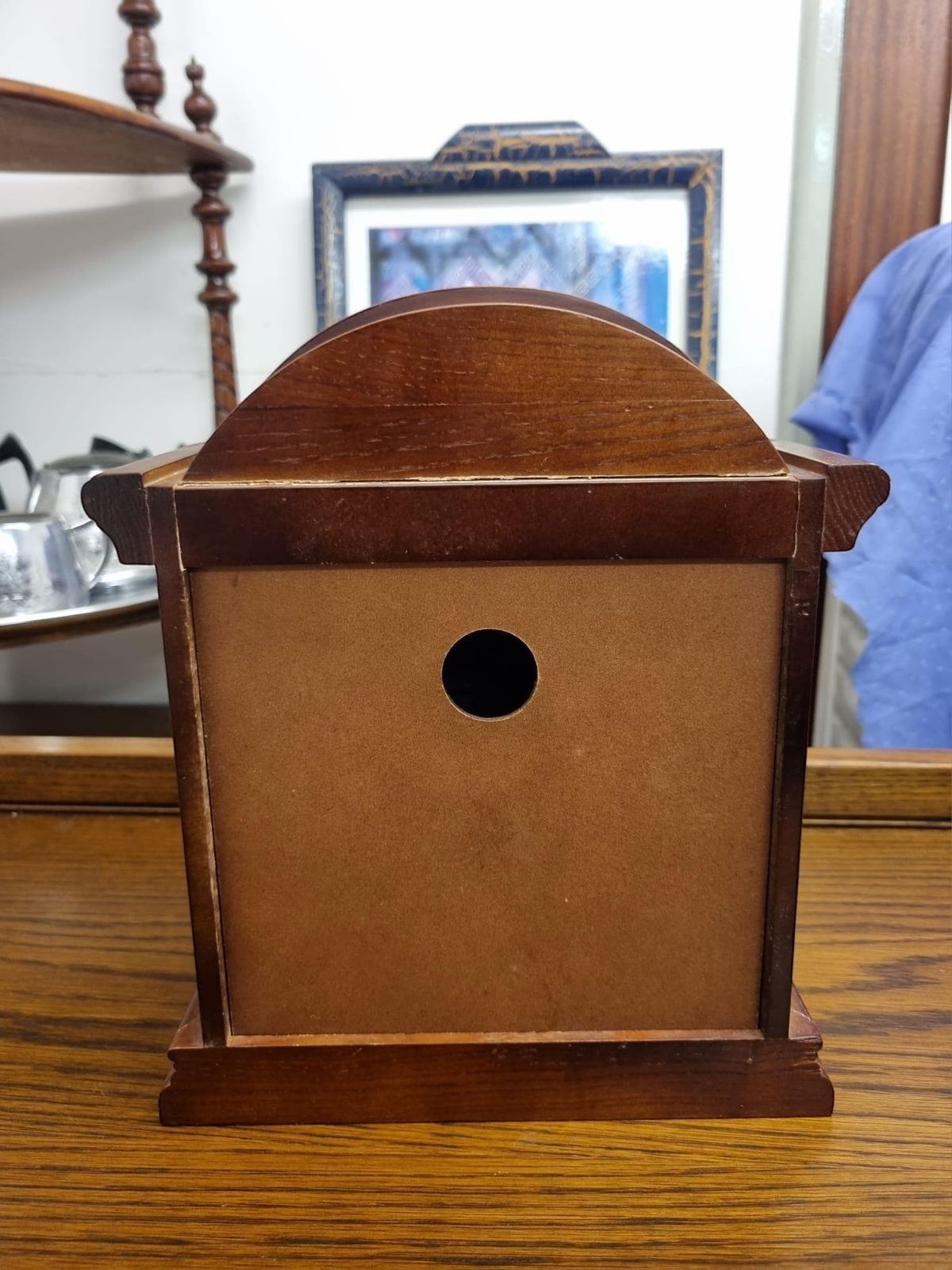 Vintage Acctim Wooden Radio Controlled Westminster Chime Mantle Clock photo Home Decor