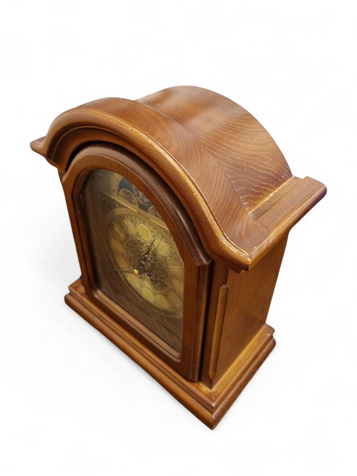 Vintage Acctim Wooden Radio Controlled Westminster Chime Mantle Clock photo buy