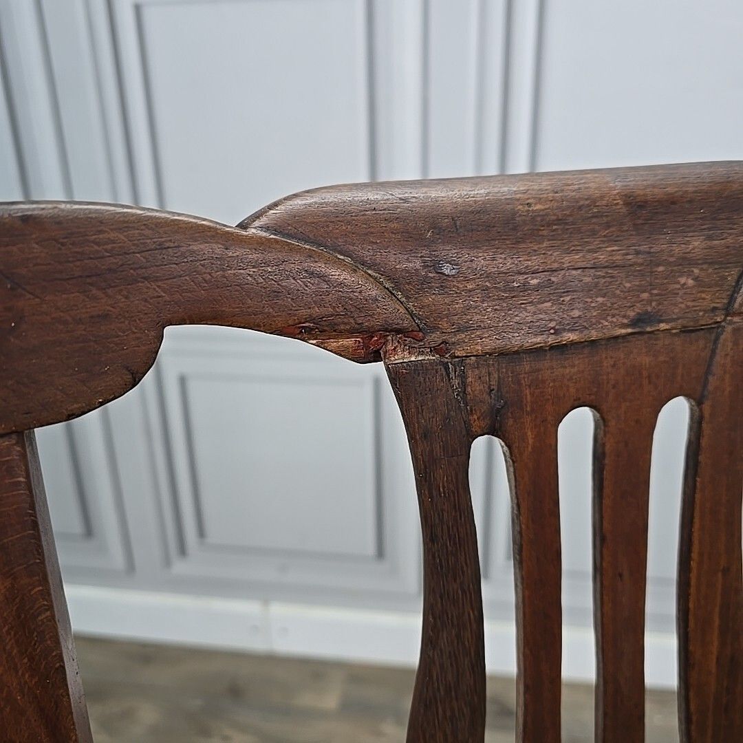 photo for sale Antique Dining Chair Upholstered Bedroom Hall Seat Vintage Decorative Shape