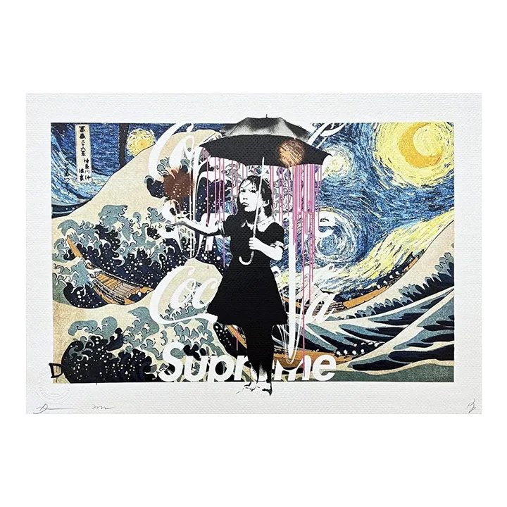 Death Nyc   Hokusai And Banksy Nola   Limited Edition With Certificate