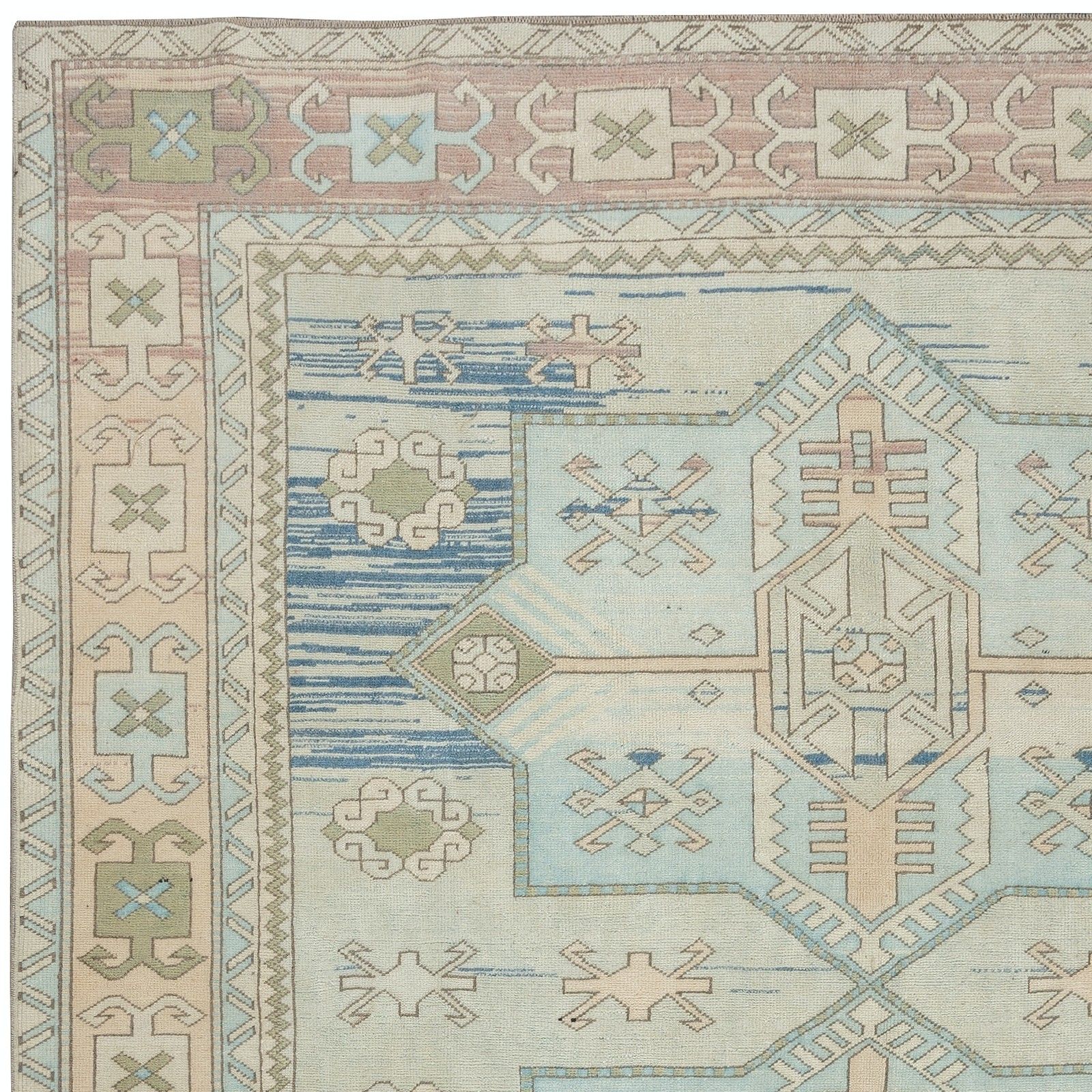 7.6x10.5 Ft One Of A Kind Vintage Beige Large Area Rug, Handmade Turkish Carpet photo 1872.0