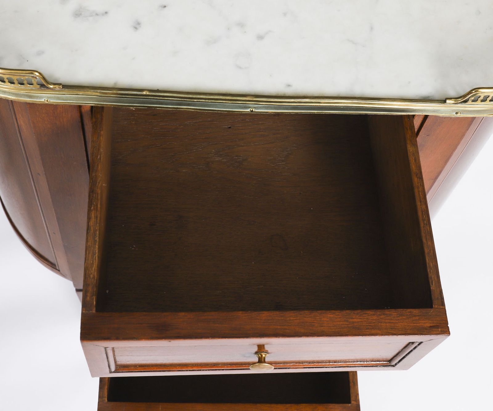 photo buy Antique Pair French Louis XVI Revival Bedside Chests 19th C