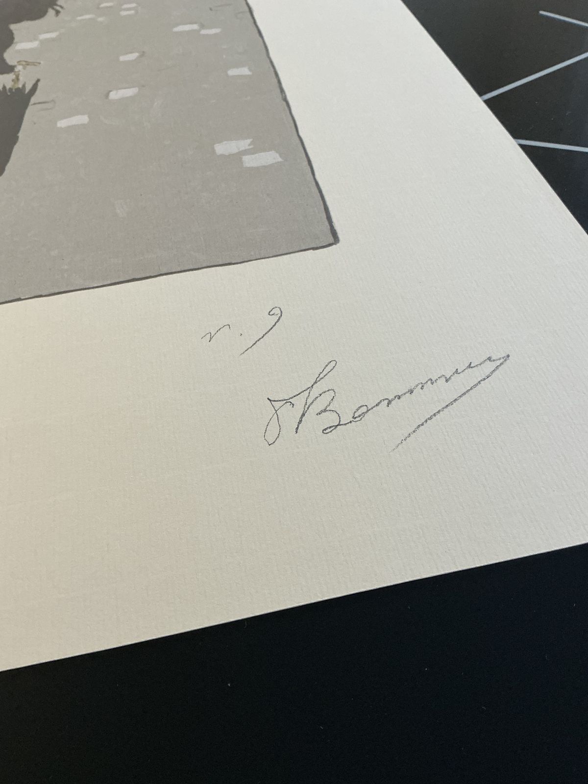 Late 18th Century Pierre Bonnard La Petite Blanchisseuse Hand Signed photo 4292.0