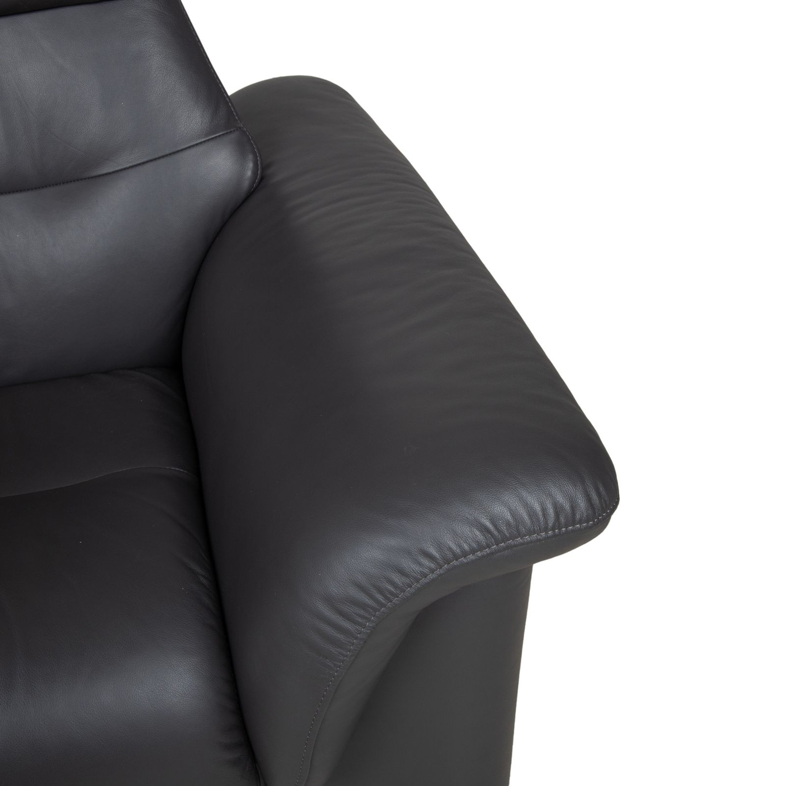 Canapé 2 places Stressless Como en cuir vert photo 2570.0
