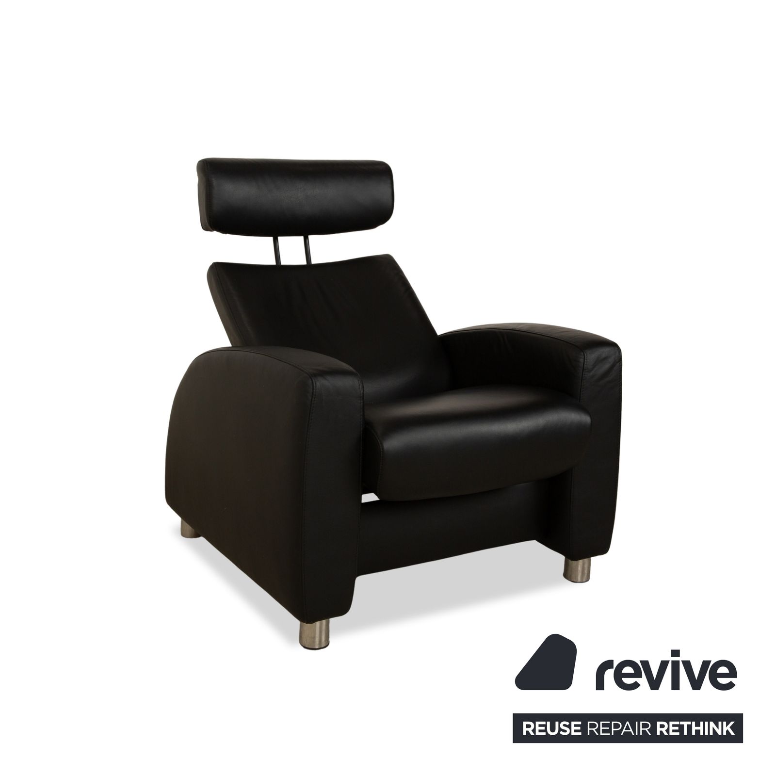 Stressless Arion Leather Armchair Black Manual Function photo 1452.0