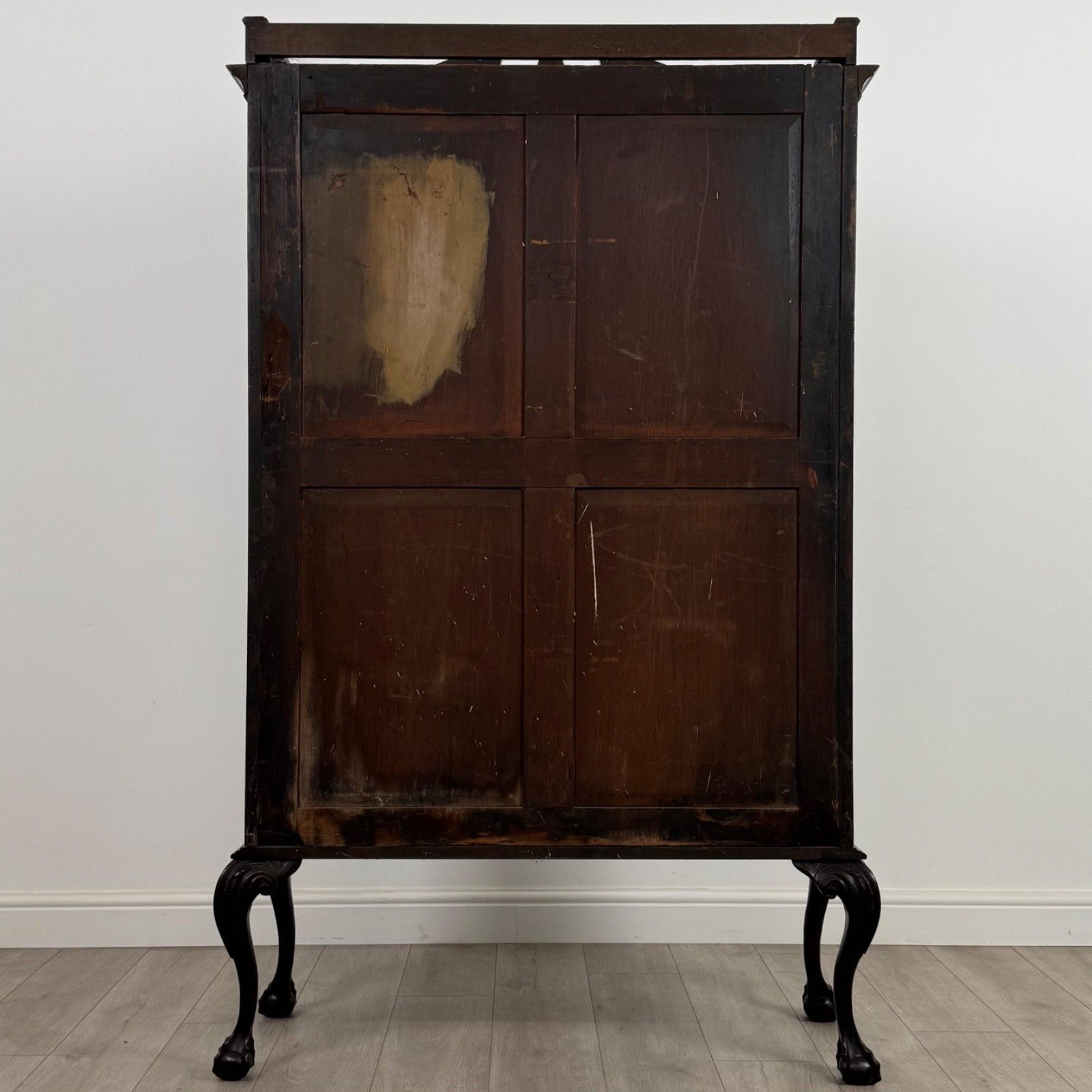 Antique 19th Century Fine Quality Display Cabinet In Mahogany photo vinterior