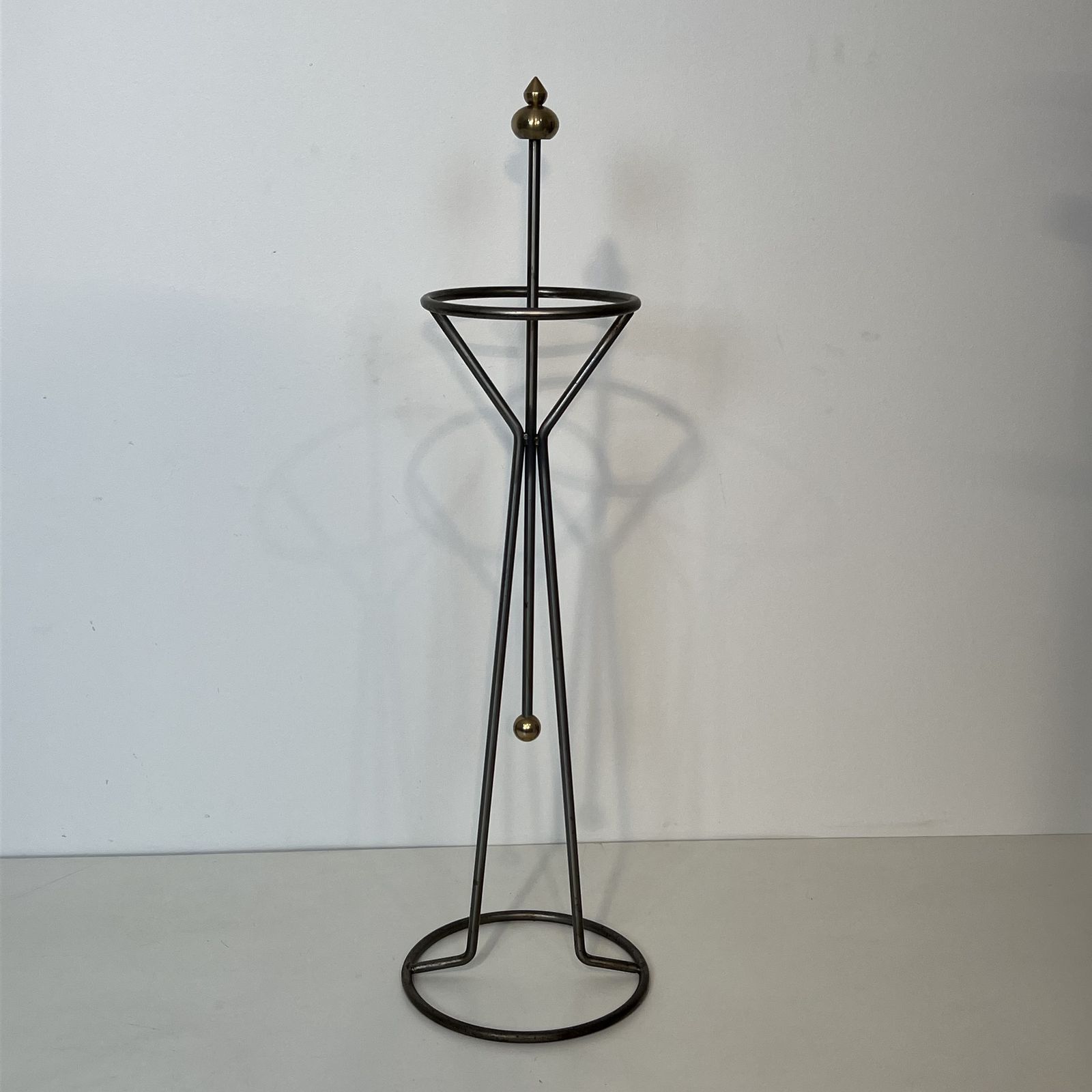 Fire Set In Brushed Steel And Brass photo Home Fixtures
