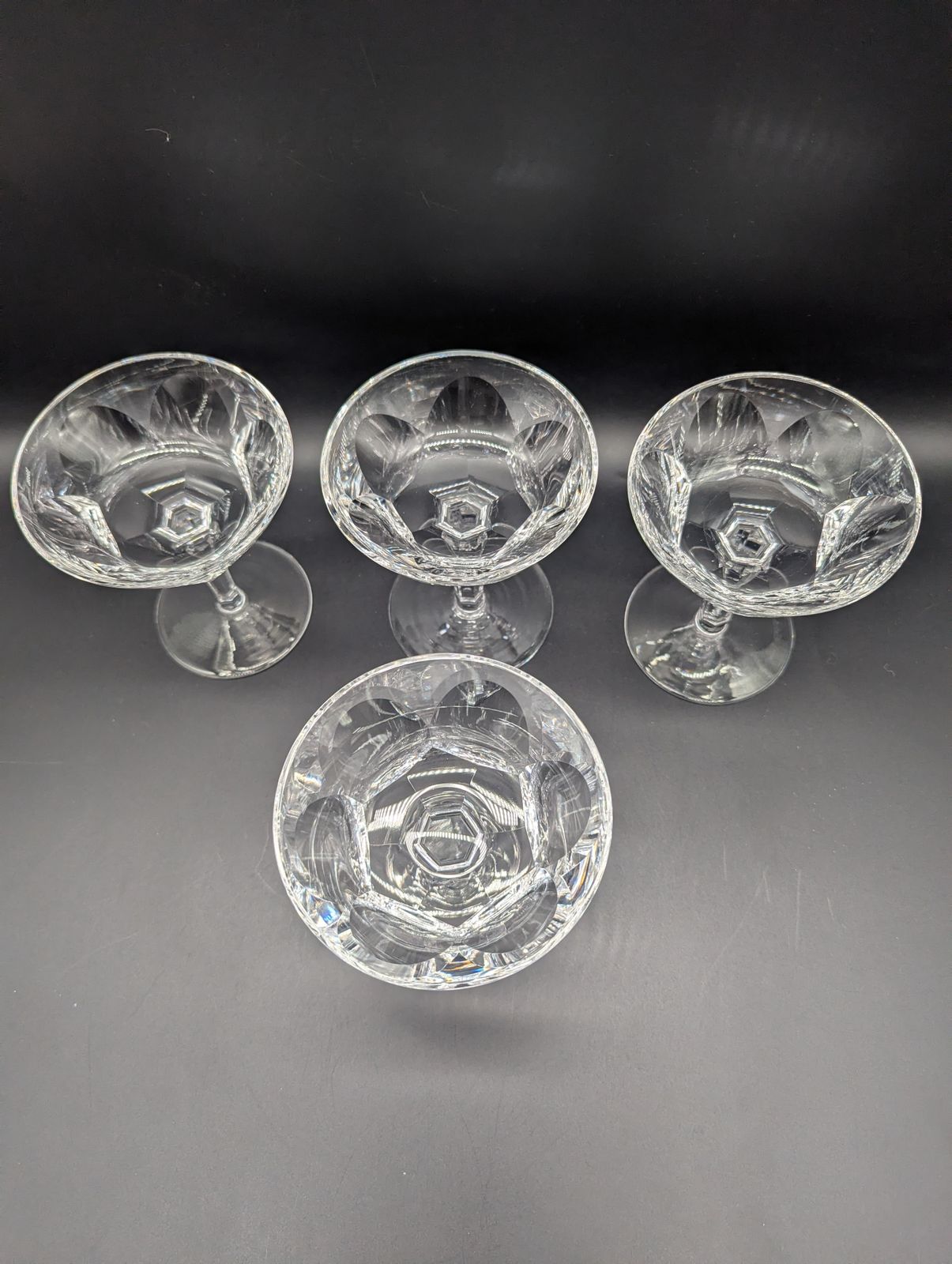 Champagne Coupes — Set Of 6 Waterford Full Size Coupes photo vinterior