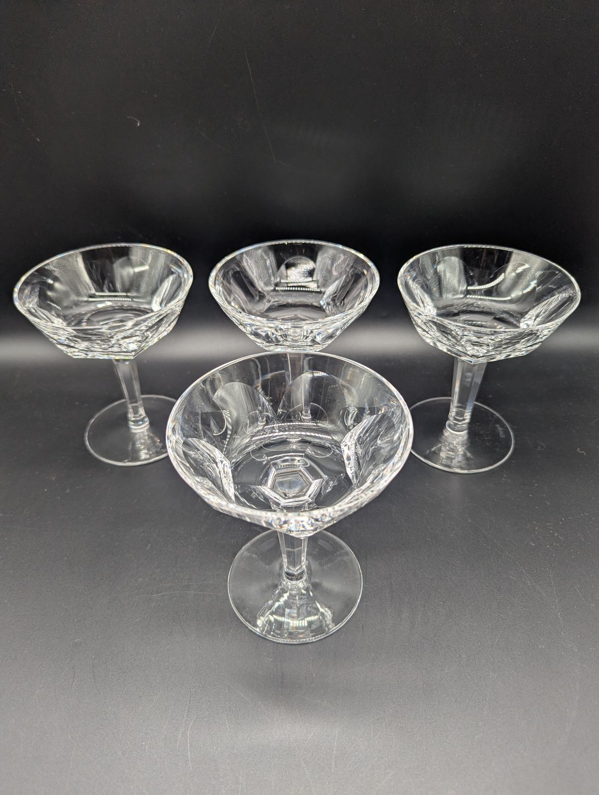 Champagne Coupes — Set Of 6 Waterford Full Size Coupes photo buy