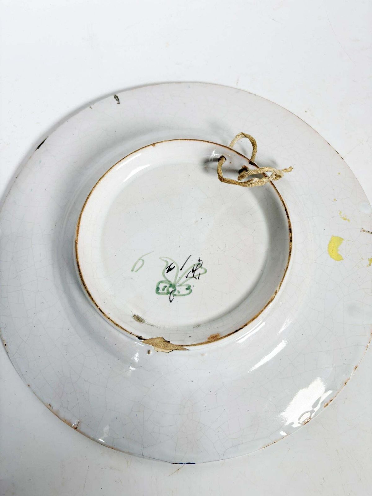 photo buy Set Of 2 Majolica Plates, Early 20th Century And An Earthenware Dish, France