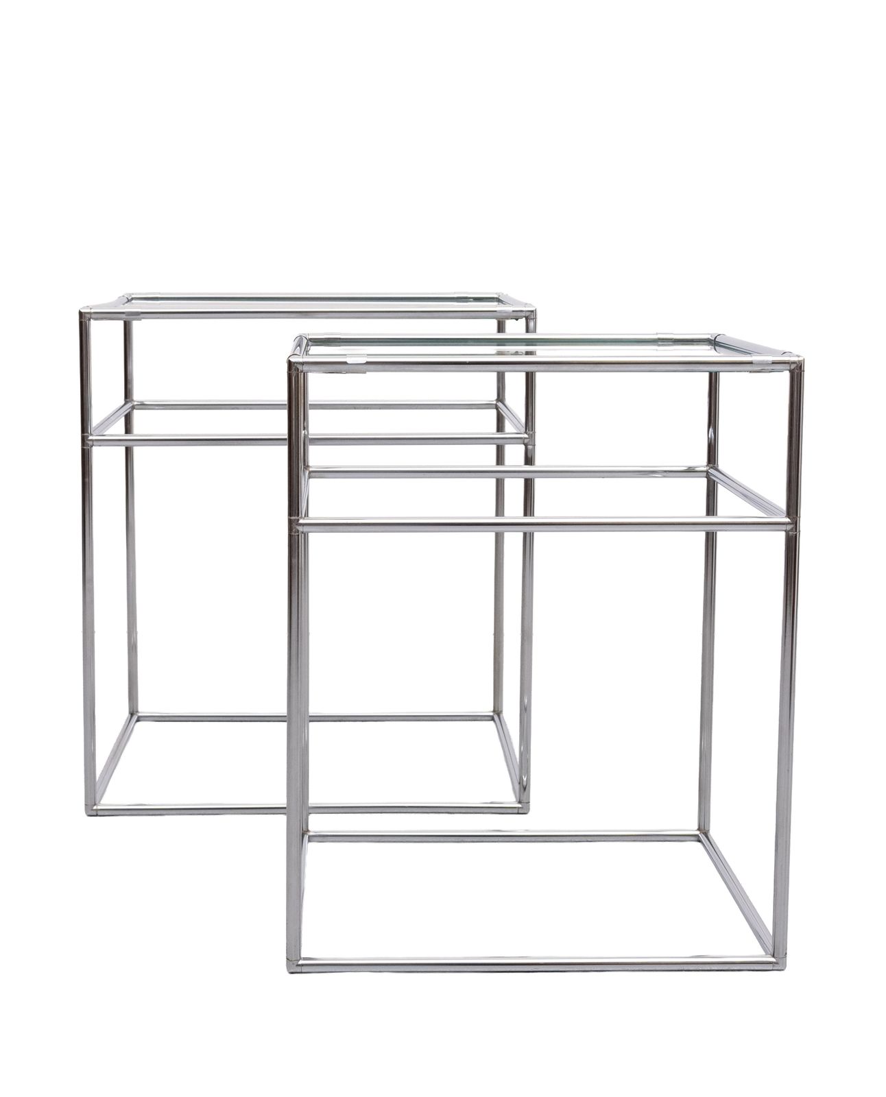 Side Tables “Abstracta” System Designed By Poul Cadovius 1960s photo vintage