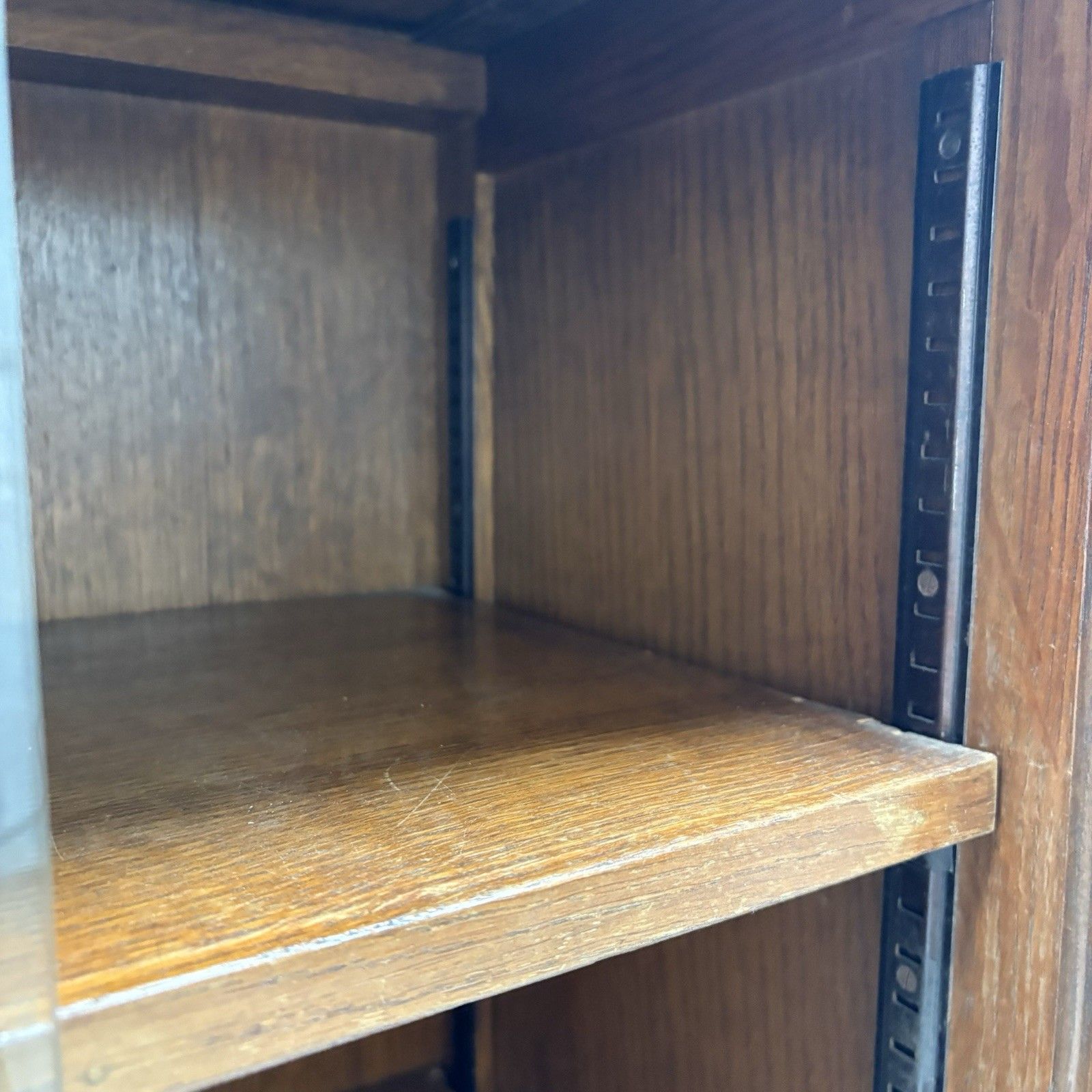 photo furniture 1930s British Astrola A.C Co Ltd  Industrial School Sliding Glass Door Bookcase