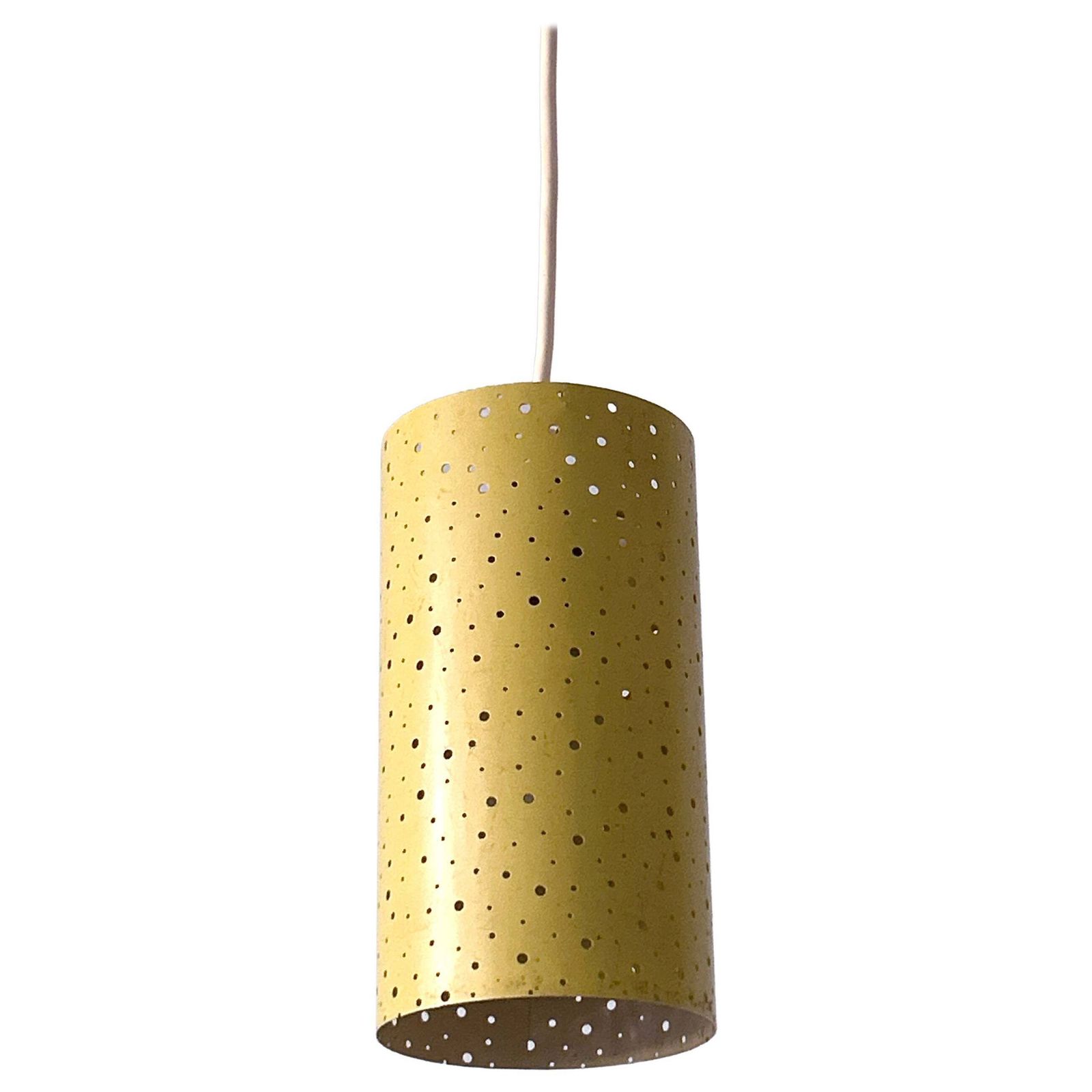 Elegant Mid Century Modern Pendant Lamp By Ernest Igl For Hillebrand 1950s