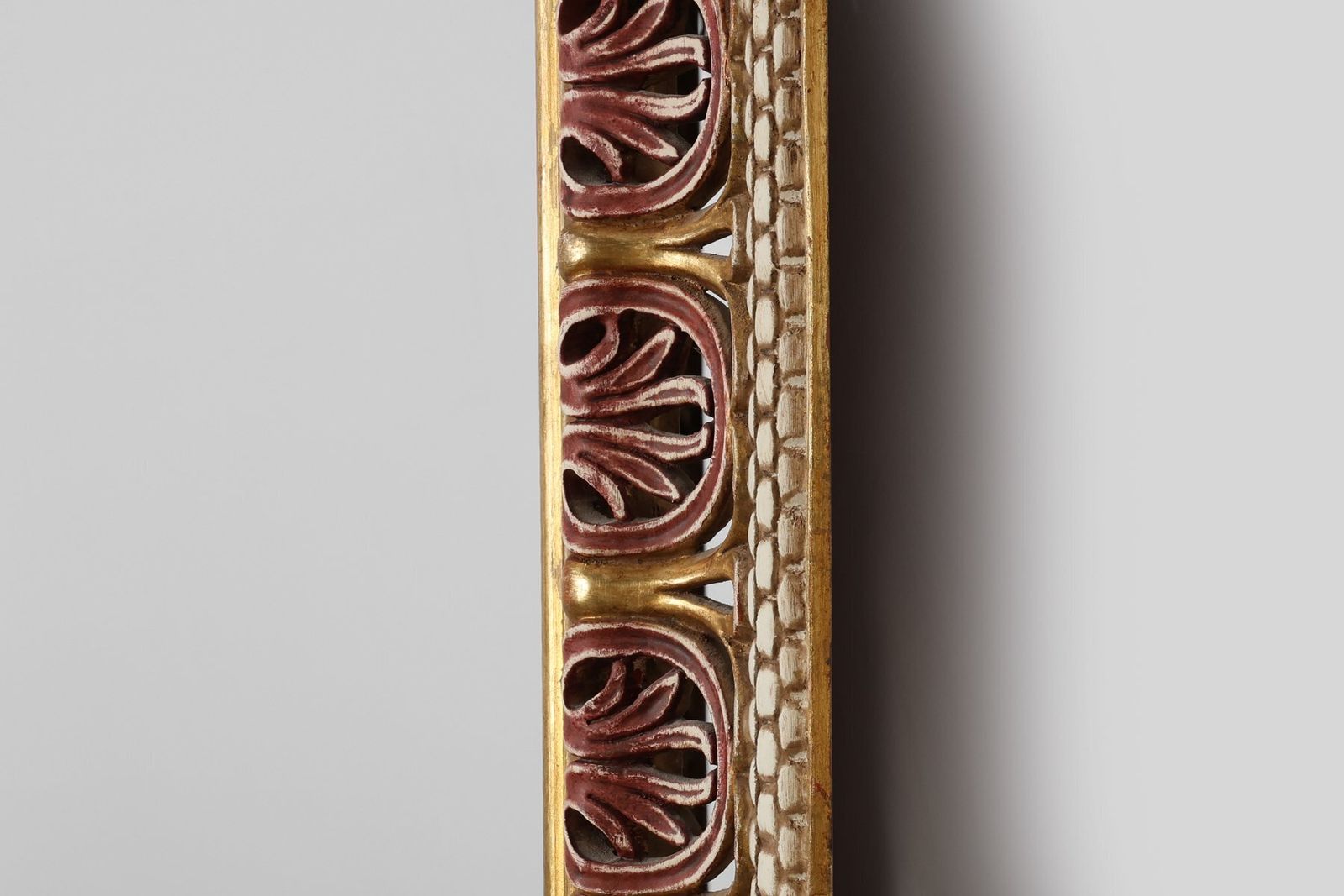 Baroque Revival Firenze Mirror In Carved Wood, Italy, 1960s photo Home Decor