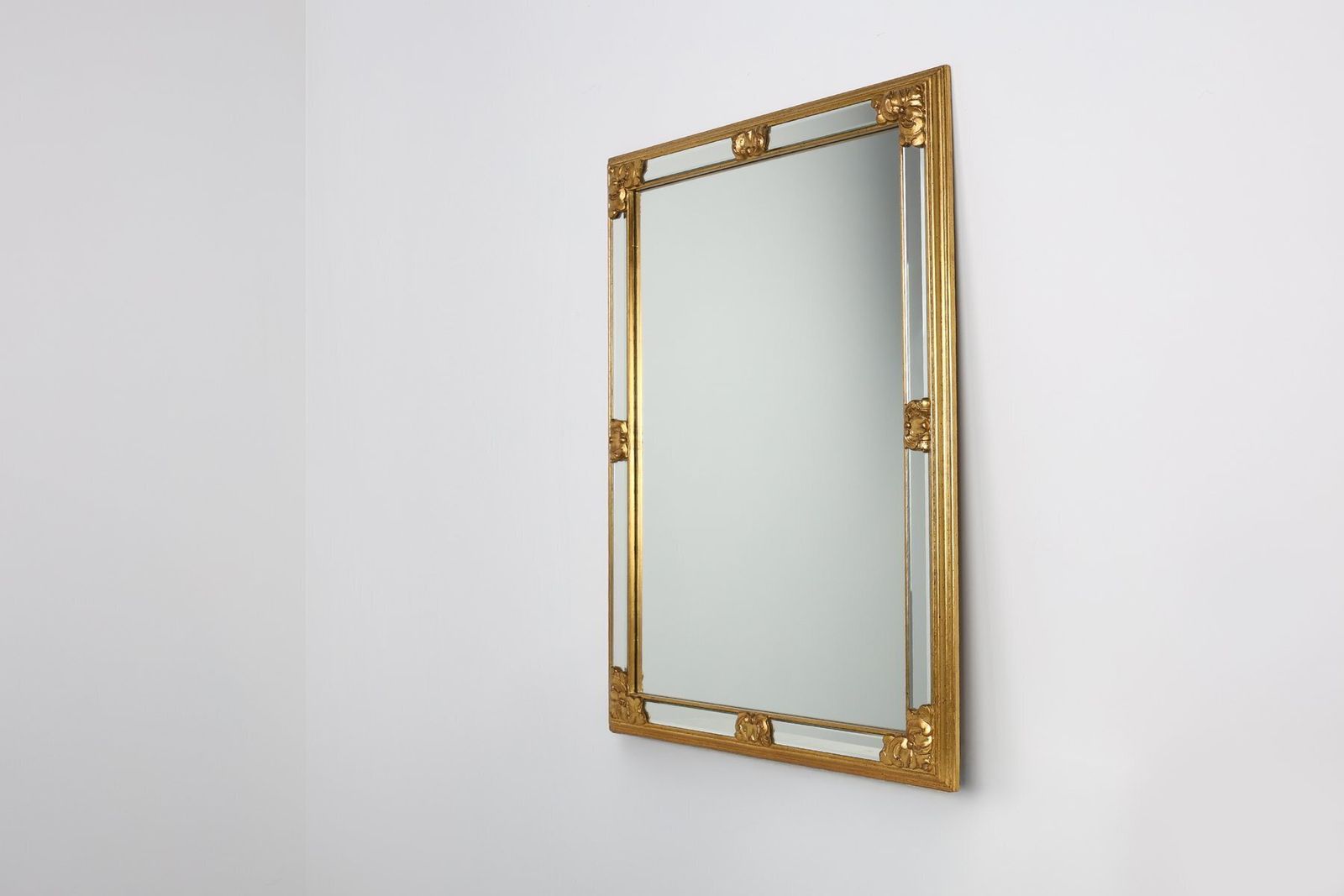 Ornamented Mirror From Deknudt, Belgium, 1950s photo 994.0