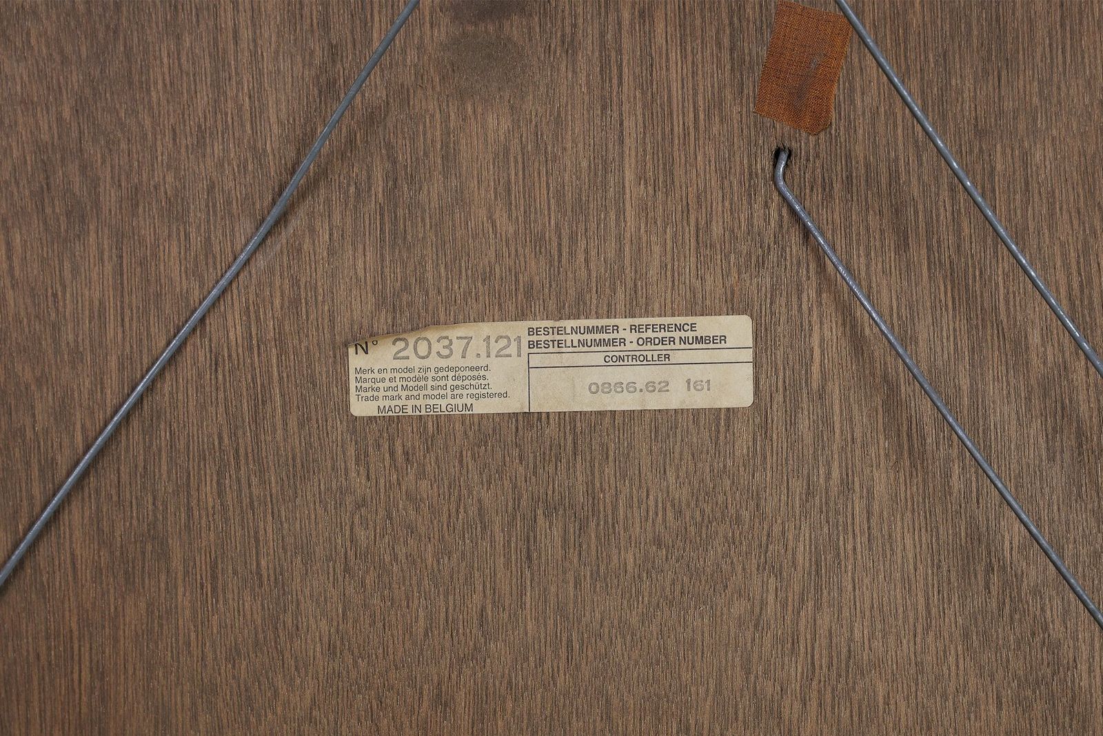 photo furniture Ornamented Mirror From Deknudt, Belgium, 1950s