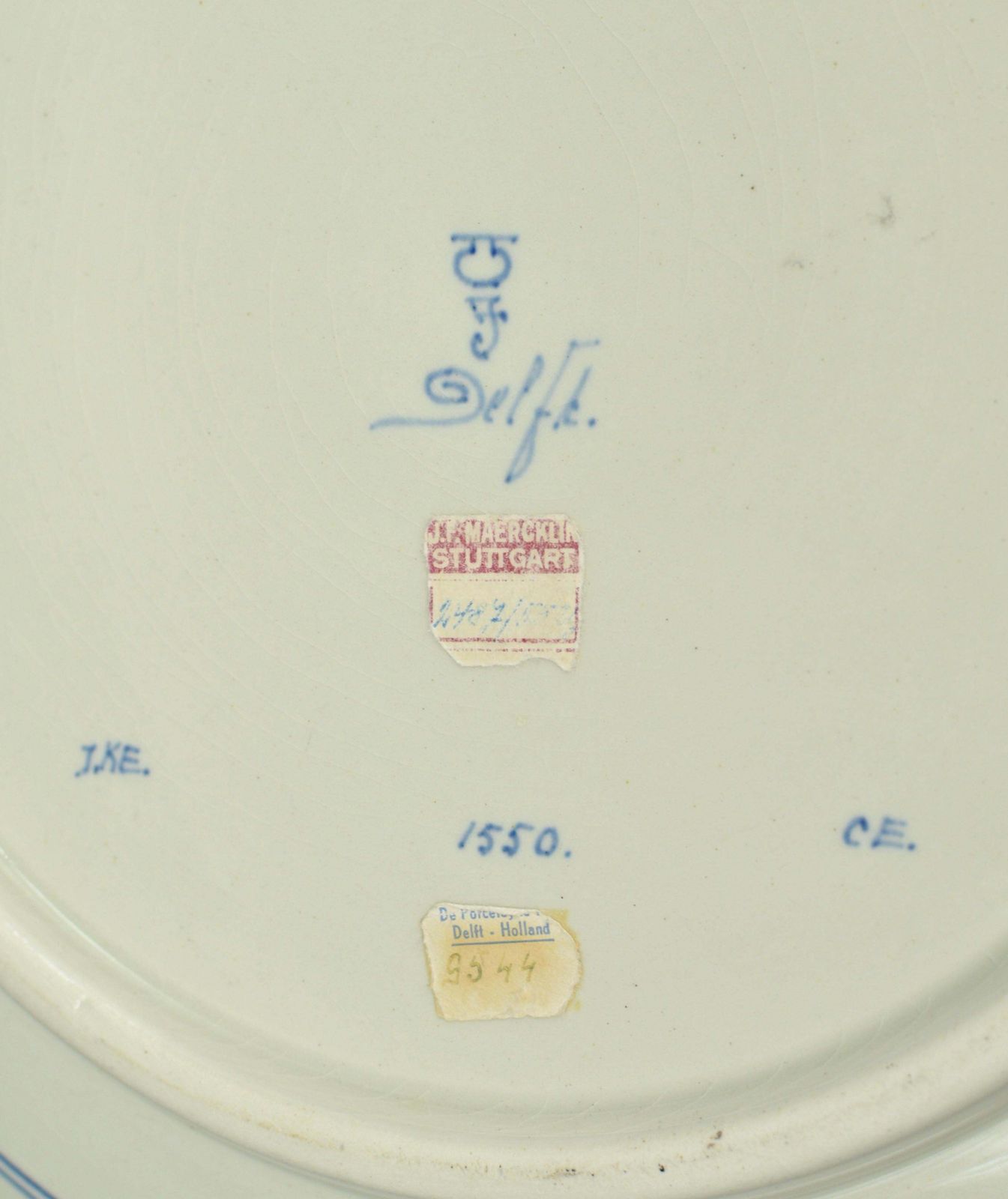 Porcelain Wall Plate After Michael Sweerts' Portrait Of A Young Boy With A Hat 1950's photo buy