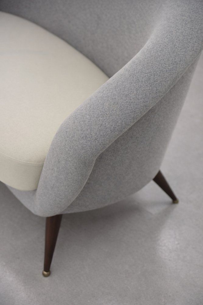 Furniture Mid Century Modern Swedish Tellus Sofa By Folke Jansson For Sm Wincrantz, 1950s photo