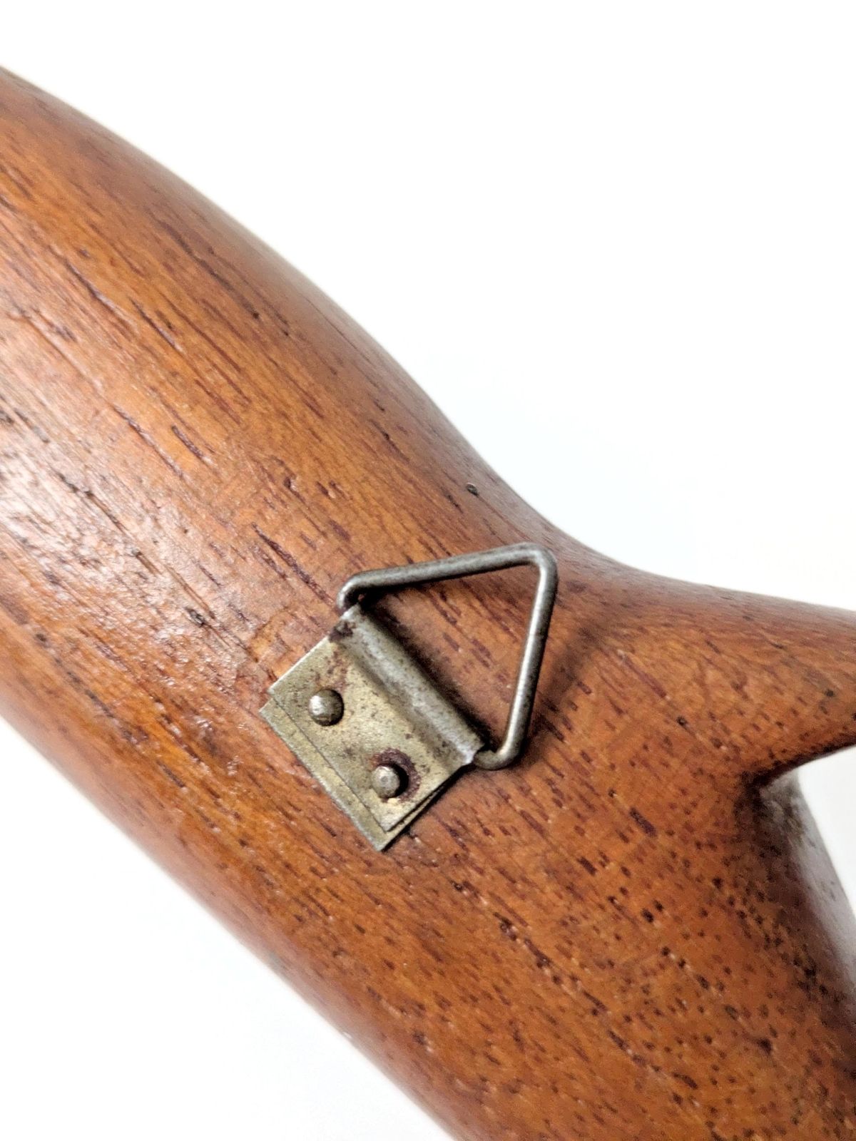 Art Midcentury Danish Teak Shark Bottle Opener, 1960s Sculptural Barware, Home Bar Gift photo