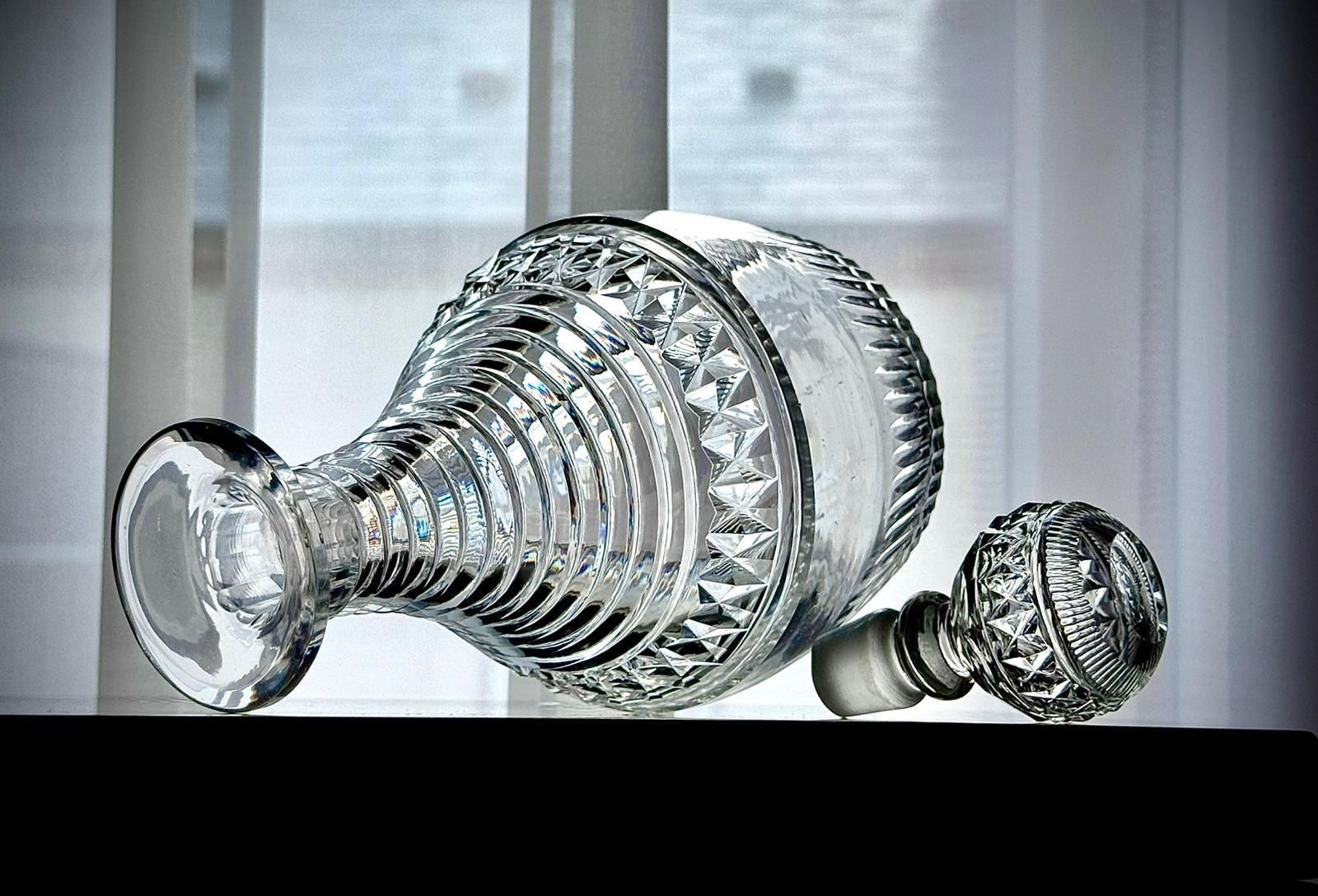 photo buy Georgian Cut Glass Decanter With Stopper, England C.1800–1835