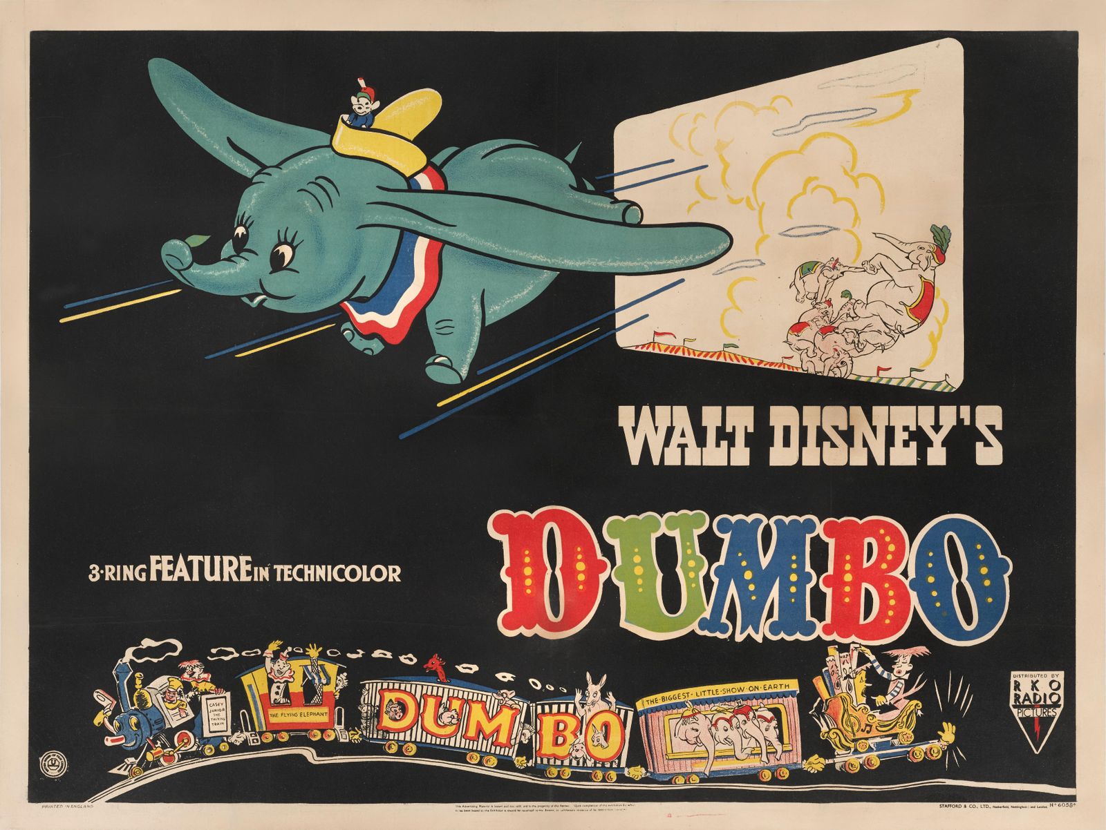Dumbo, 1940s, Vintage photo Art