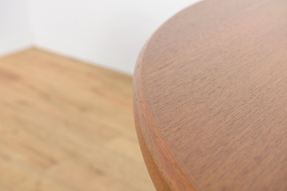 photo buy Mid Century Round Extendable Dining Table In Teak From McIntosh, United Knigdom, 1960s