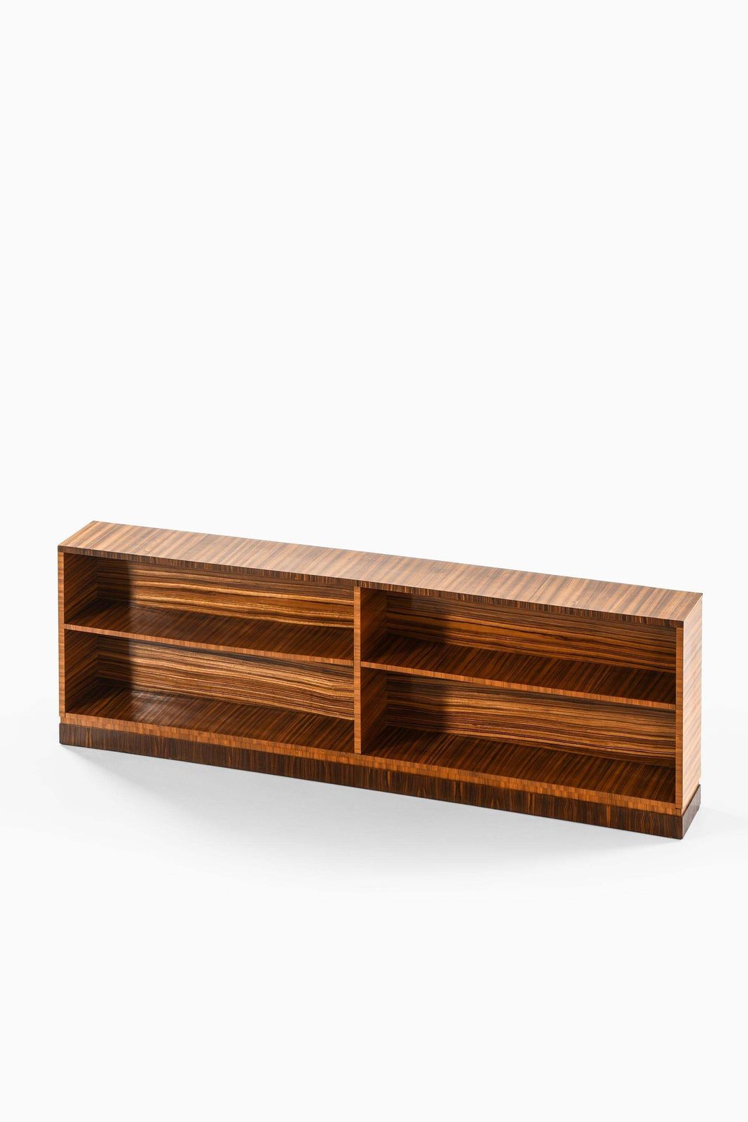 Macassar And Zebrano Bookcase By Axel Einar Hjorth, 1934 photo for sale