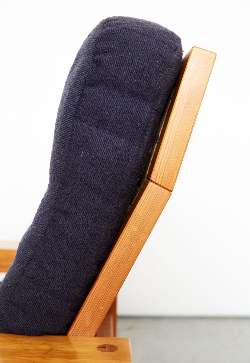 Furniture Patron Armchair & Footstool By Christer Lundén For Broby Nya Möbler Ab, 1974, Set Of 2 photo