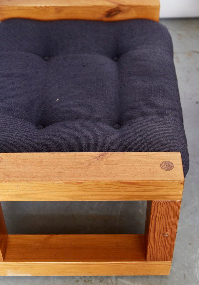 photo vinterior Patron Armchair & Footstool By Christer Lundén For Broby Nya Möbler Ab, 1974, Set Of 2